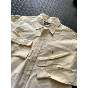 Button Down Oxford Shirt Ralph Lauren 16-36 Yarmouth $98‎ msrp
